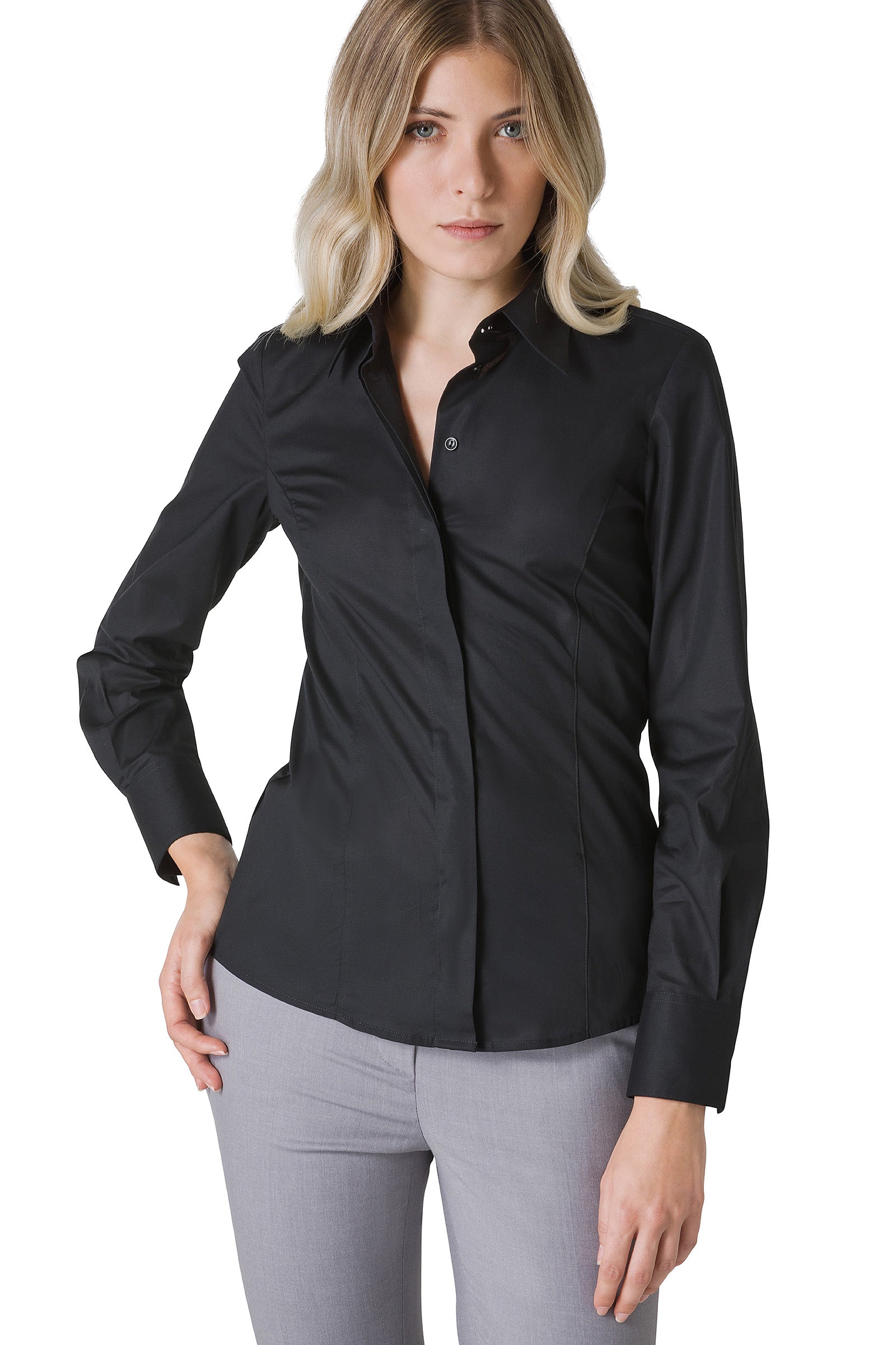 Abbottonatura Nascosta Abbottonatura Femminile CAMICIA