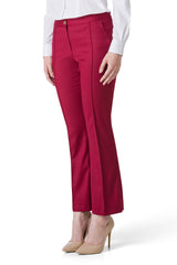 PANTALONE KICK-FLARE NERVATURE DAVANTI