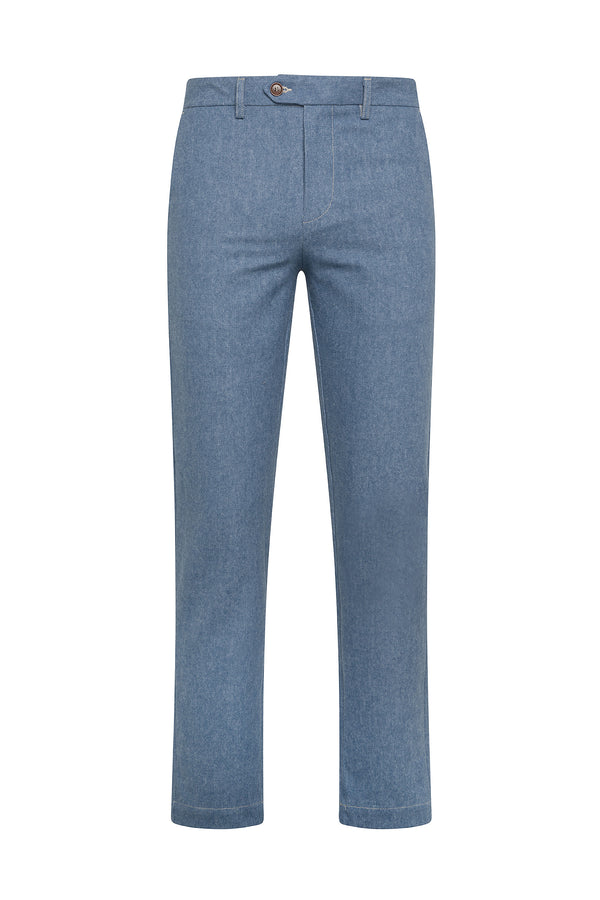 CHINOS EFFETTO DENIM