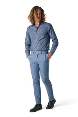 CHINOS EFFETTO DENIM