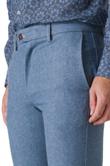 CHINOS EFFETTO DENIM