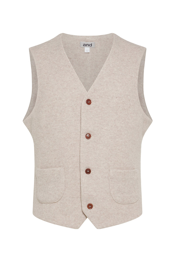 GILET IN JERSEY