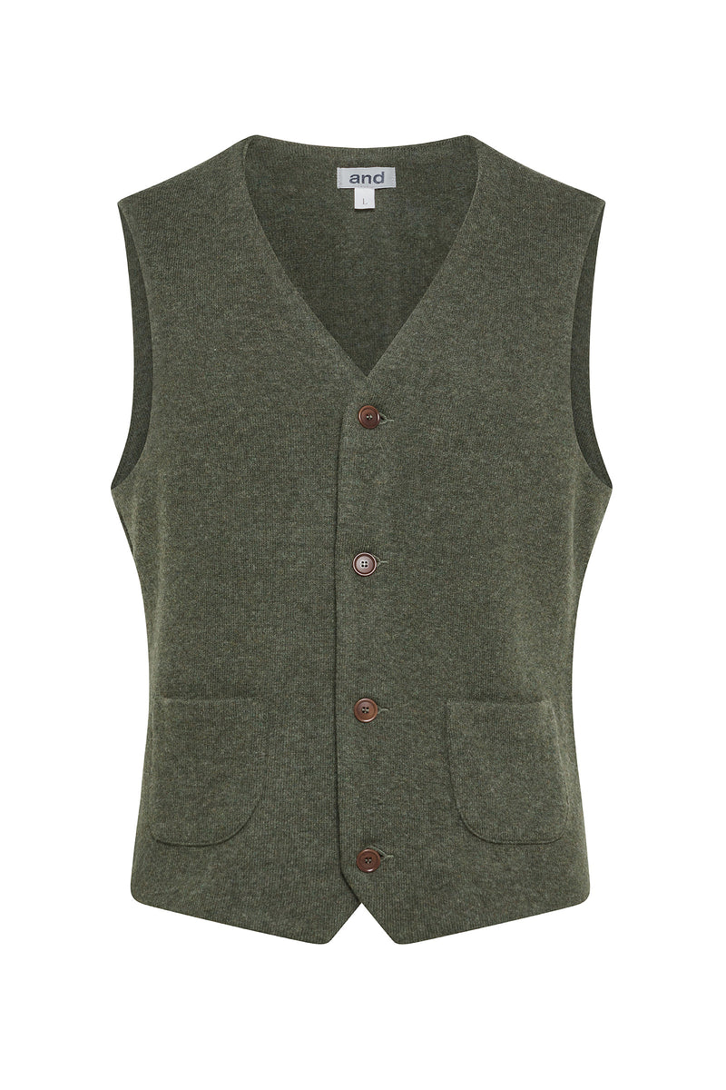 GILET IN JERSEY