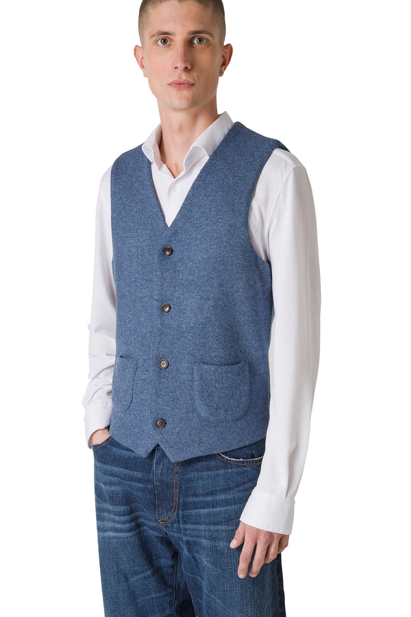 GILET IN JERSEY