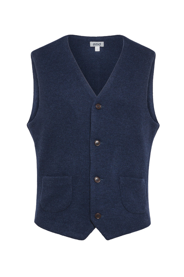 GILET IN JERSEY