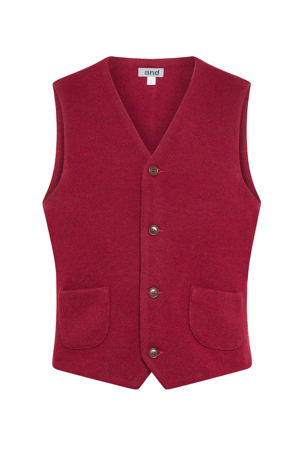 GILET IN JERSEY