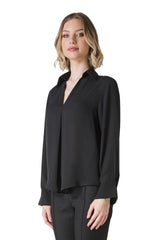 BLUSA IN CREPE-GEORGETTE