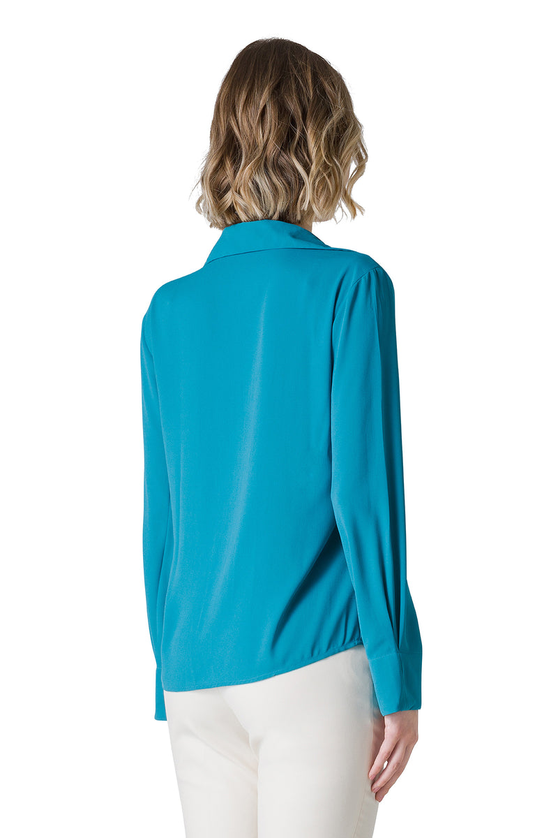 BLUSA IN CREPE-GEORGETTE