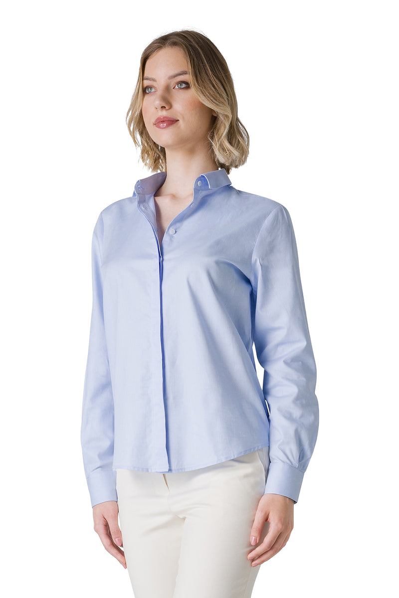 Camicia collo piccolo best sale