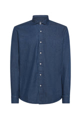 CAMICIA QUADRO DENIM