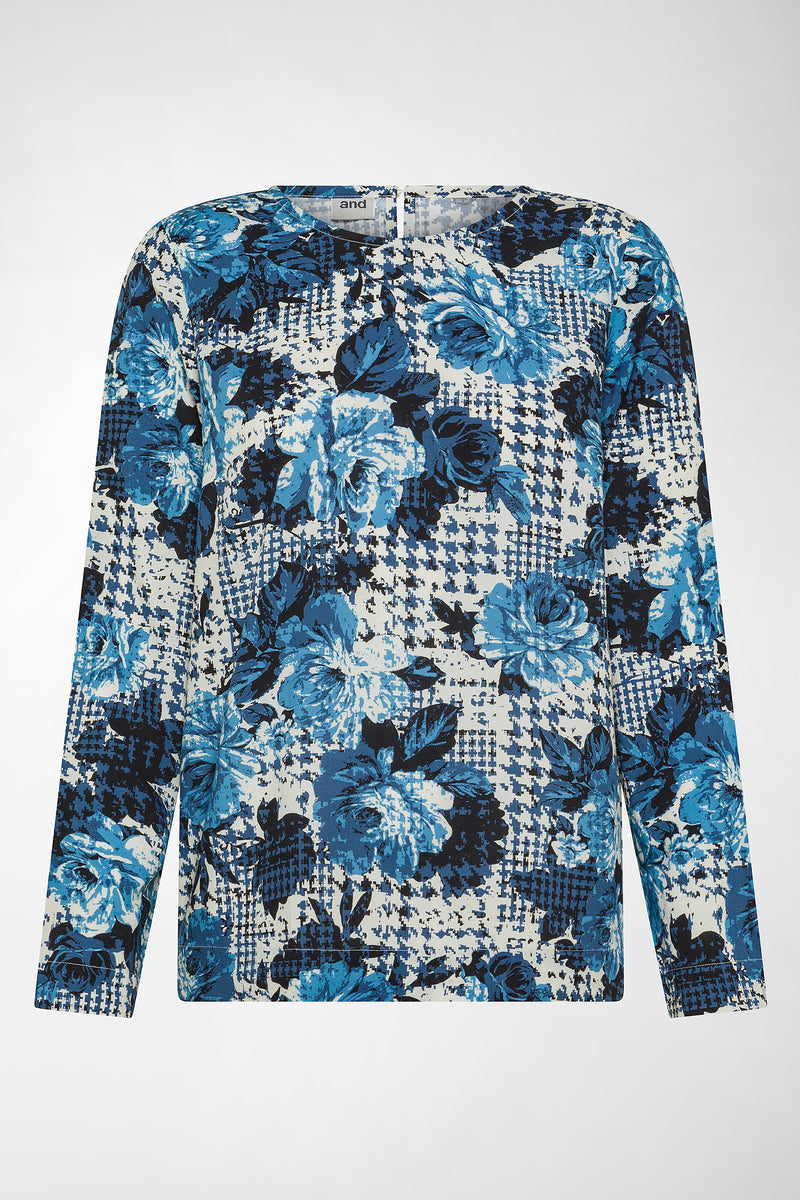 BLUSA A FIORI