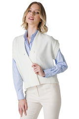 GILET IN PURA LANA