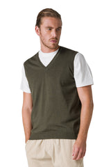 GILET IN MAGLIA RASATA