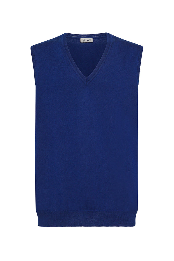 GILET IN MAGLIA RASATA