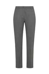 PANTALONE IN FLANELLA ELASTICIZZATA