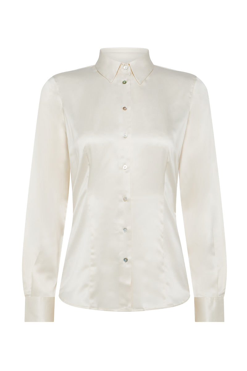 CAMICIA IN RASO STRETCH