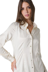 CAMICIA IN RASO STRETCH