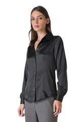 CAMICIA IN RASO STRETCH