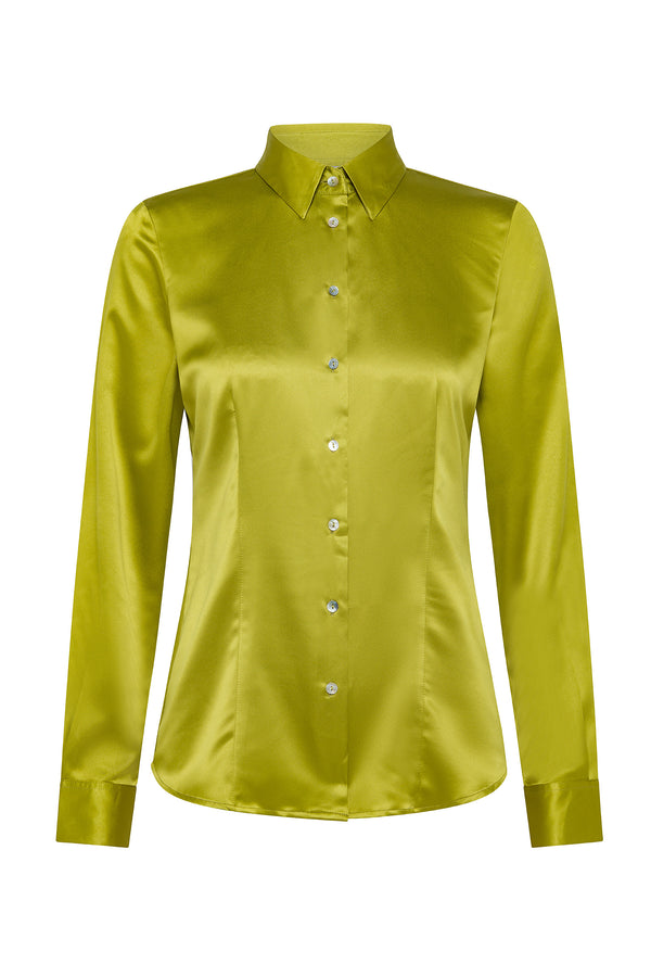 CAMICIA IN RASO STRETCH