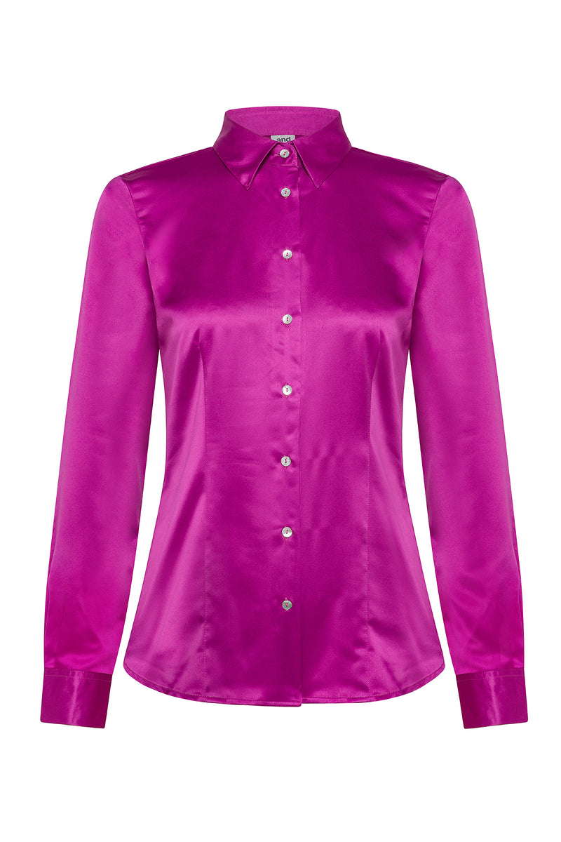 CAMICIA IN RASO STRETCH