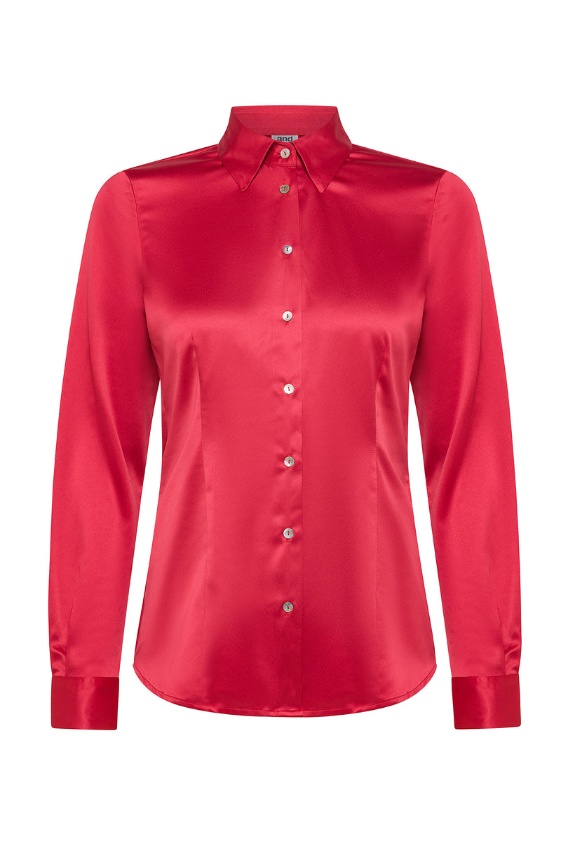 CAMICIA IN RASO STRETCH