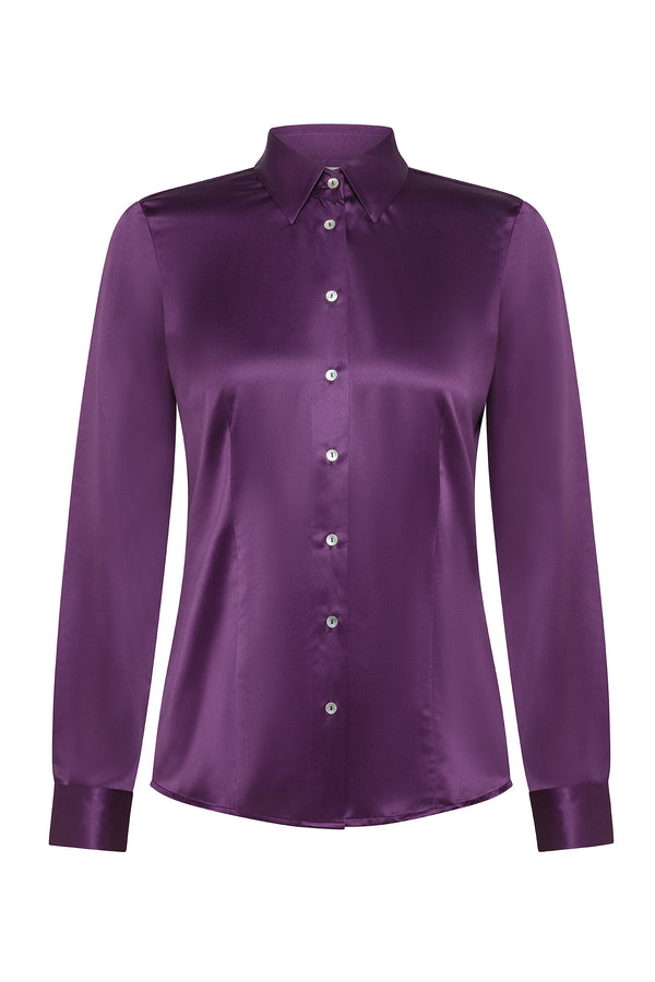 CAMICIA IN RASO STRETCH