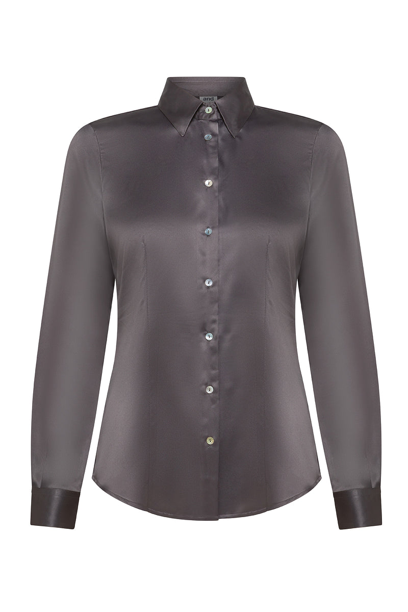 CAMICIA IN RASO STRETCH