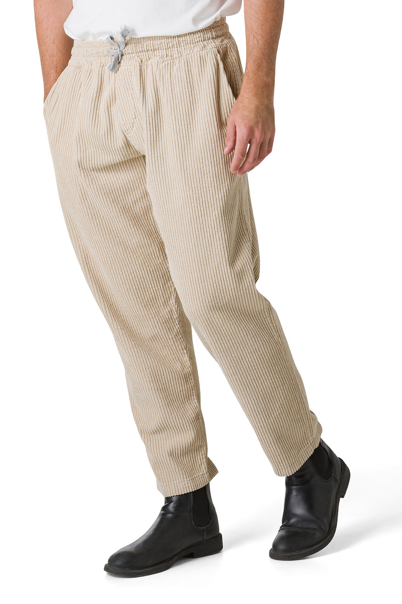 PANTALONE CON COULISSE IN VELLUTO