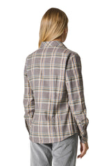 CAMICIA IN FLANELLA DI COTONE A QUADRI