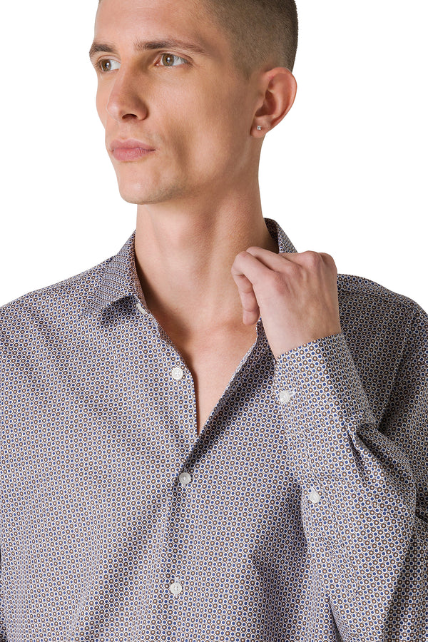 CAMICIA MICROFANTASIA