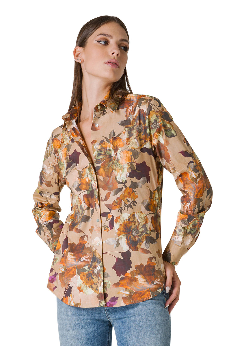 CAMICIA STAMPA FIORE