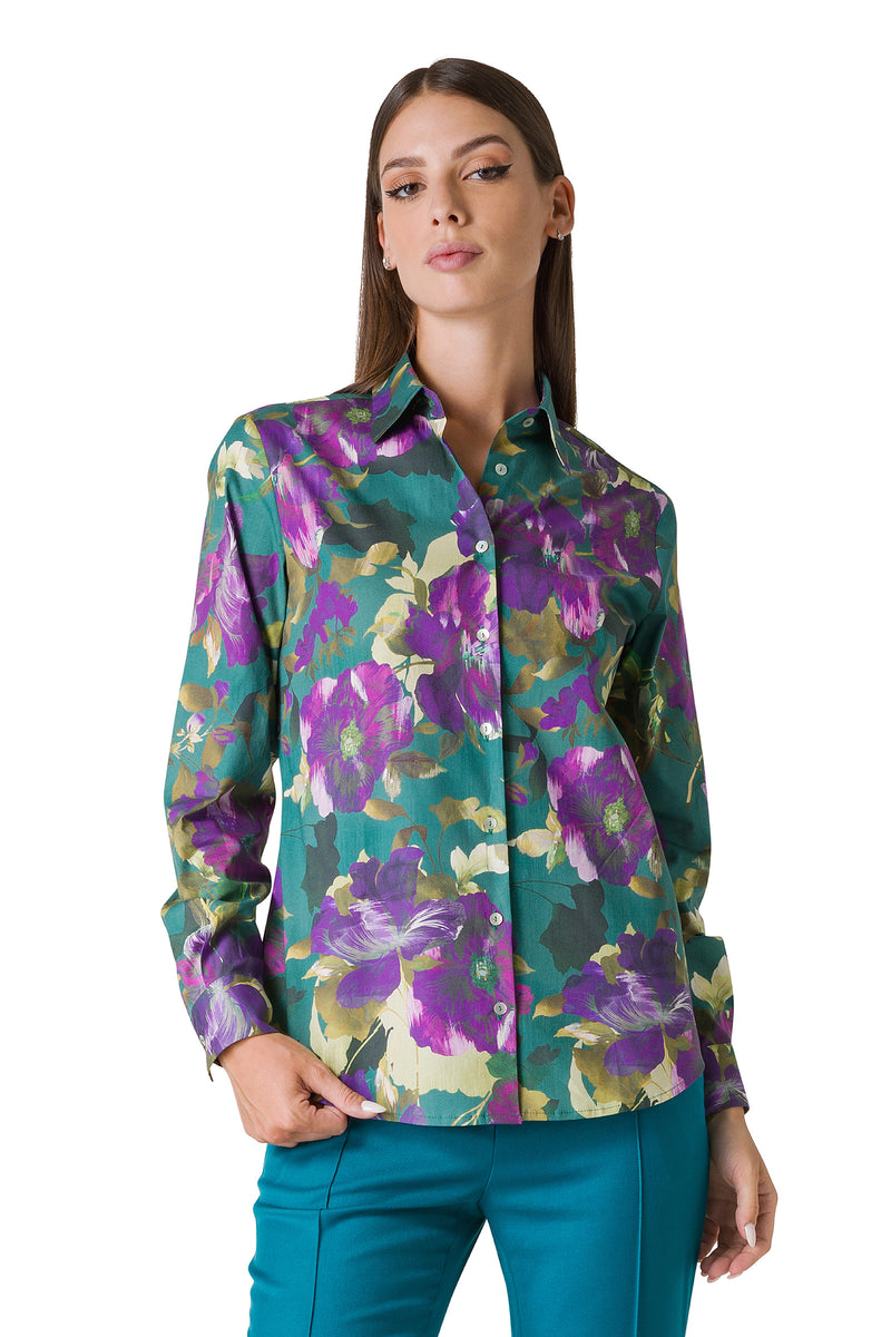 CAMICIA STAMPA FIORE