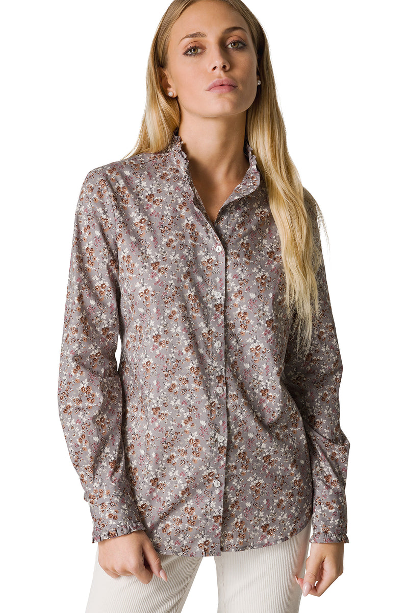 CAMICIA STAMPA MICROFIORE