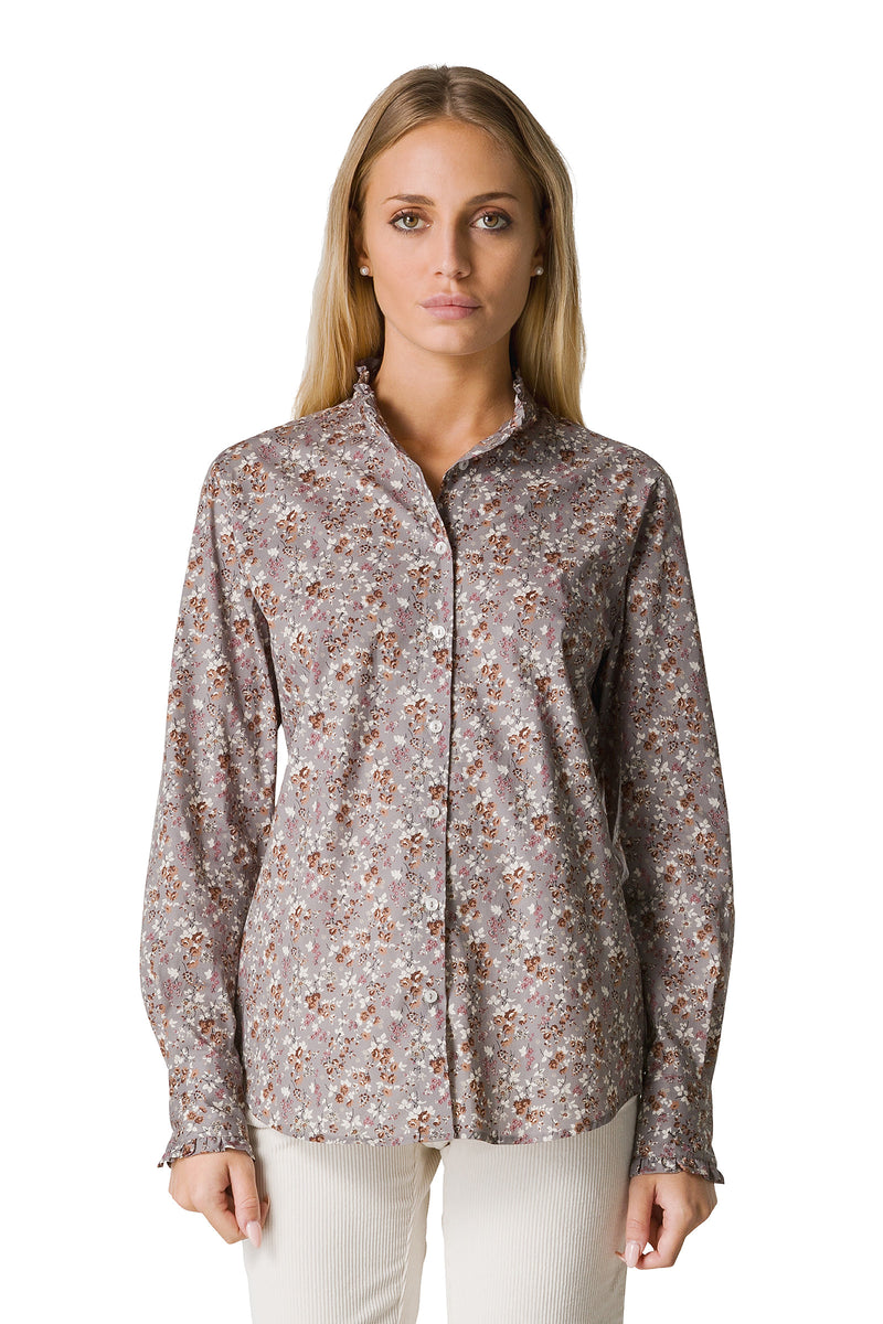 CAMICIA STAMPA MICROFIORE