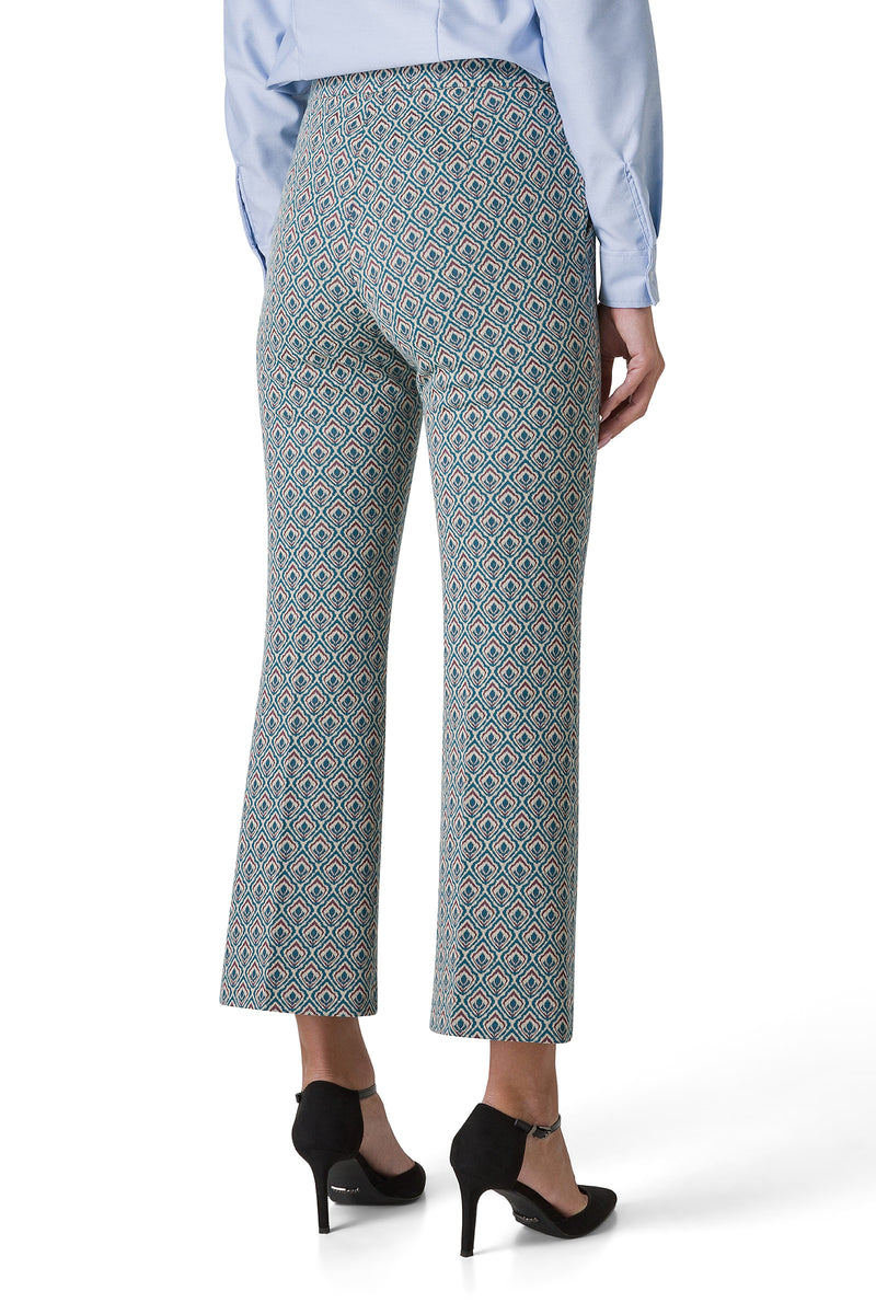 PANTALONE IN JERSEY JACQUARD