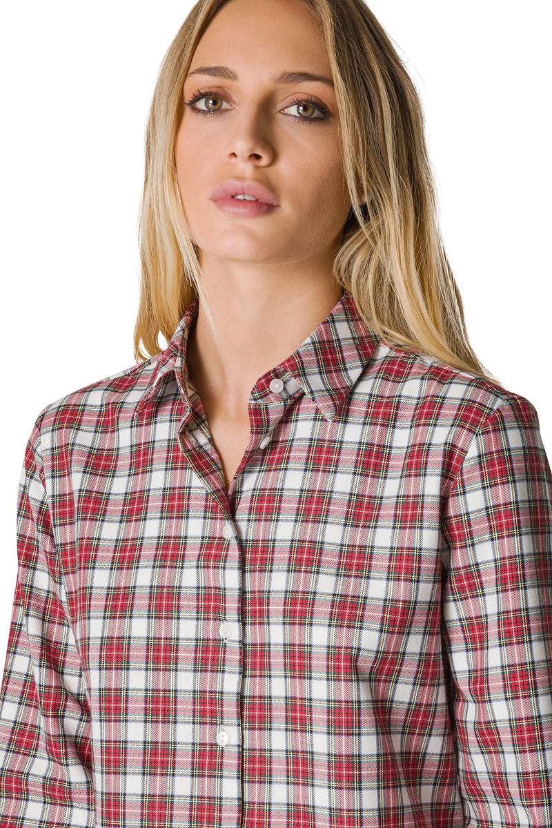 CAMICIA IN FLANELLA TARTAN