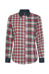 CAMICIA PATCHWORK TARTAN