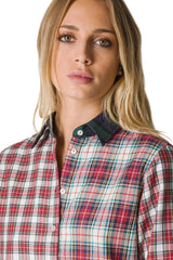 CAMICIA PATCHWORK TARTAN