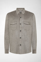 OVERSHIRT IN ECO SUEDE