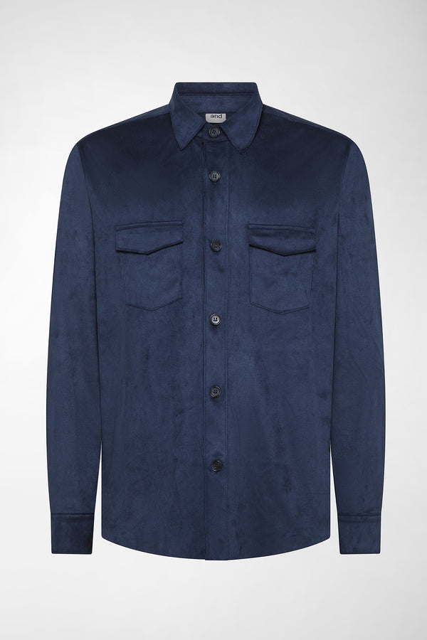 OVERSHIRT IN ECO SUEDE