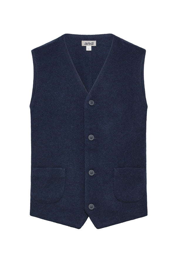 GILET IN JERSEY DI MAGLIA