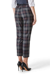 PANTALONE IN TESSUTO TARTAN