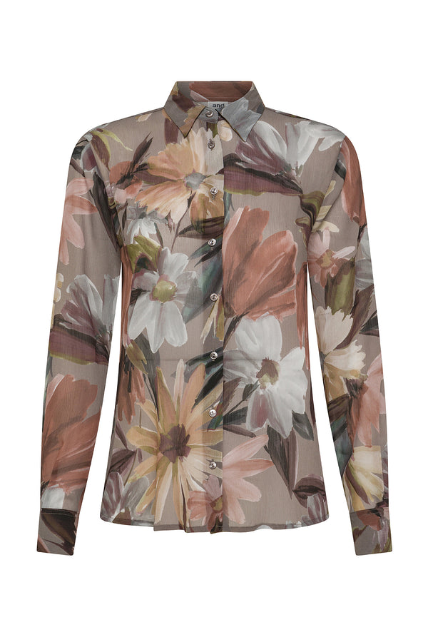 CAMICIA STAMPA FIORI