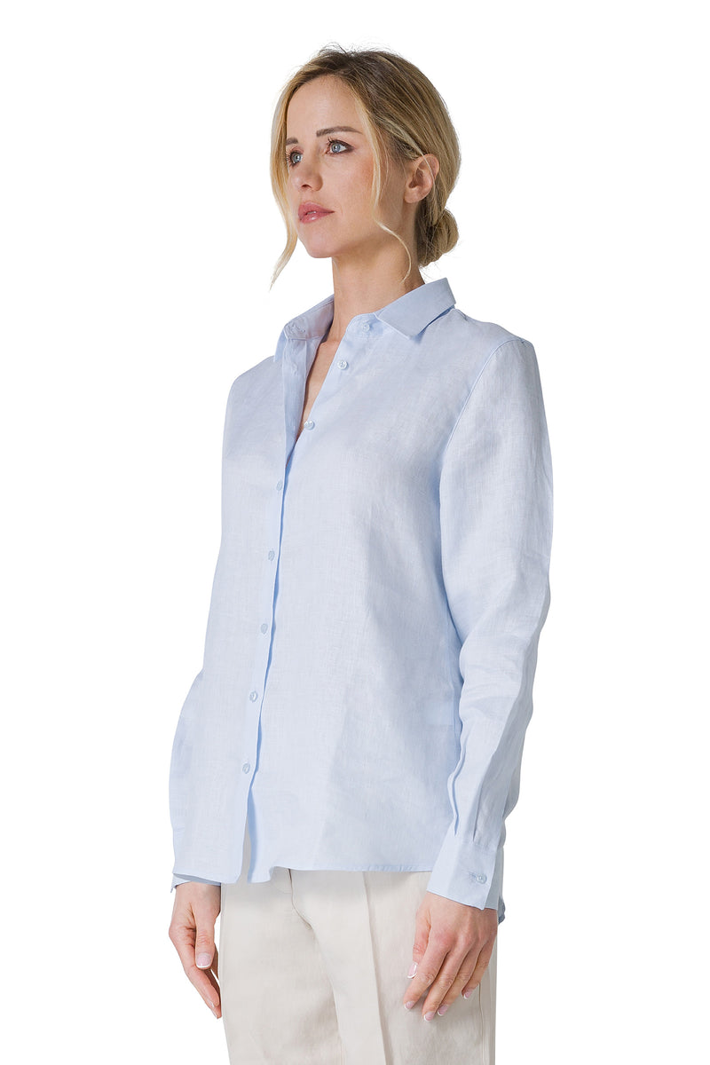 CAMICIA IN MISTO LINO