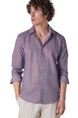 CAMICIA FANTASIA COTONE FIAMMATO