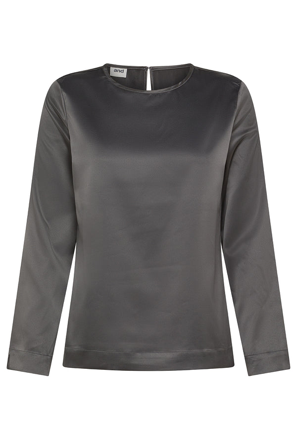 BLUSA IN RASO STRETCH