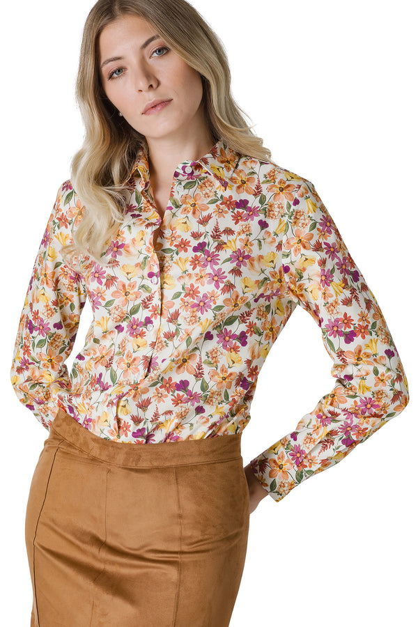 CAMICIA STAMPA BOTANICA