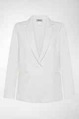 BLAZER IN TESSUTO TECNICO ARMATURATO STRETCH