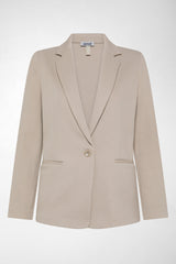 BLAZER IN TESSUTO TECNICO ARMATURATO STRETCH