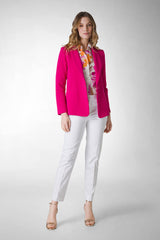 BLAZER IN TESSUTO TECNICO ARMATURATO STRETCH